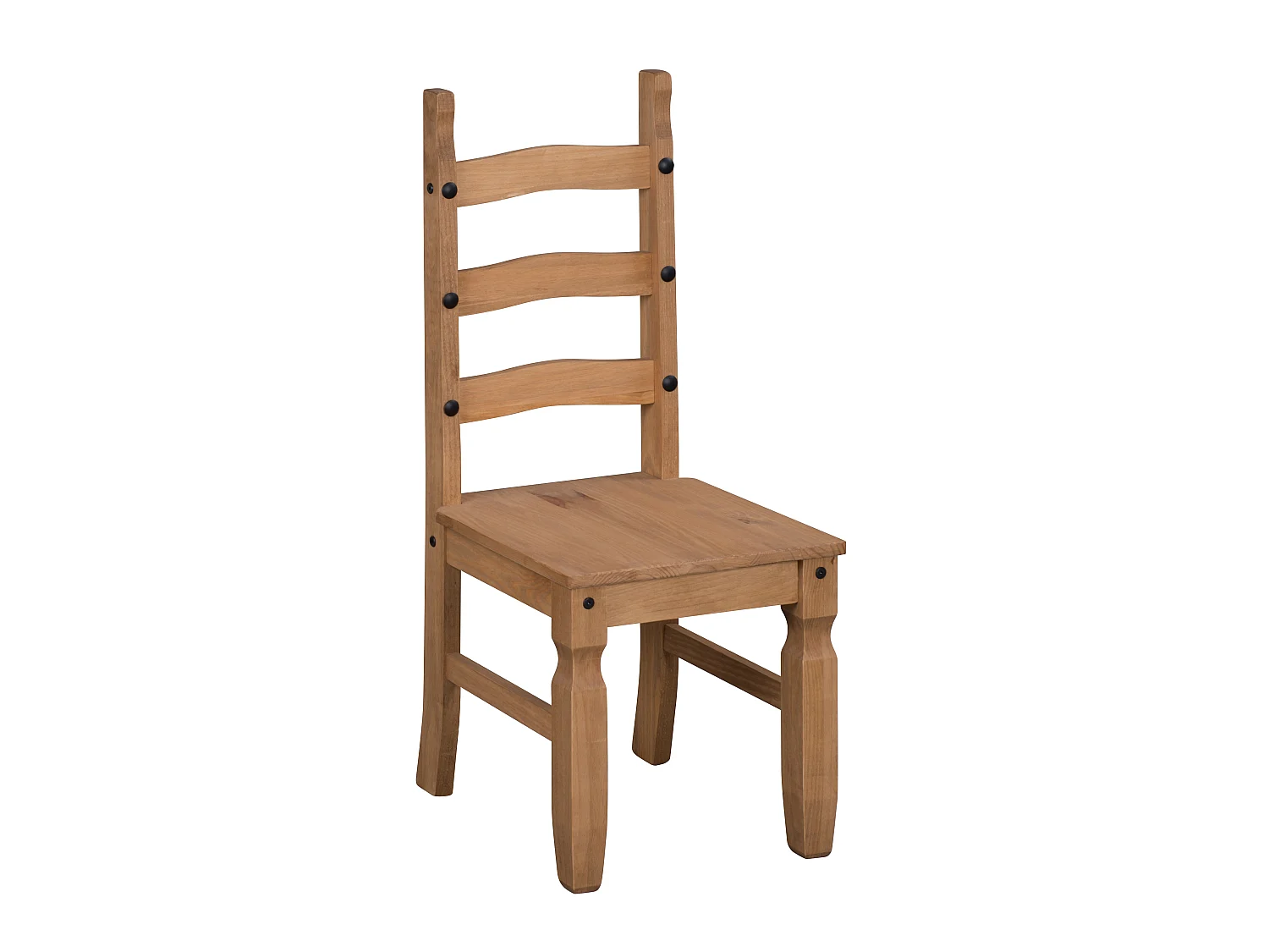Mercers Furniture Corona 5'0 Table & 4 Chairs Dining Set Solid Wood Pine Wooden Kitchen with Mexican Styling