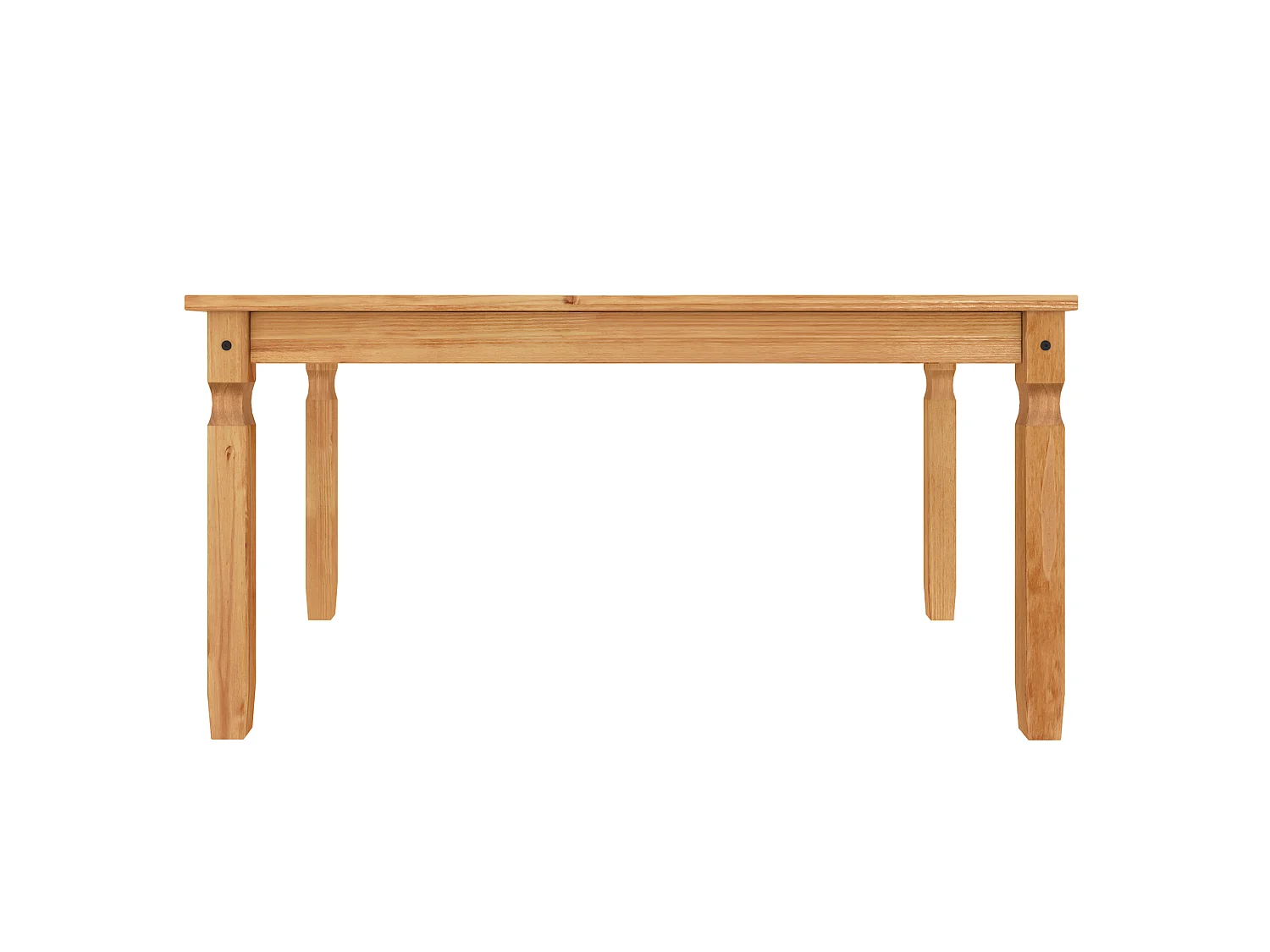 Mercers Furniture Corona 5'0 Table & 4 Chairs Dining Set Solid Wood Pine Wooden Kitchen with Mexican Styling