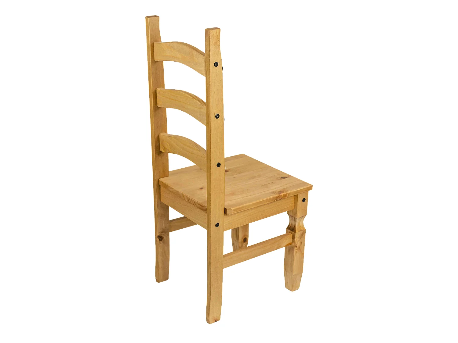 Mercers Furniture Corona 5'0 Table & 4 Chairs Dining Set Solid Wood Pine Wooden Kitchen with Mexican Styling
