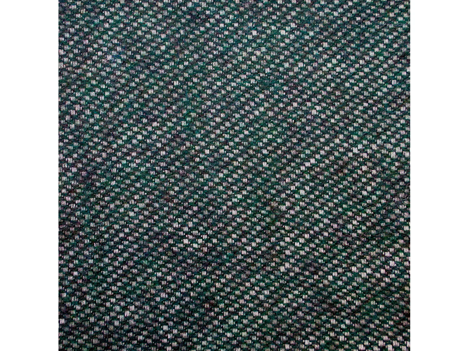 Plaid en laine mélangée 120x180 cm OSLOO vert sapin