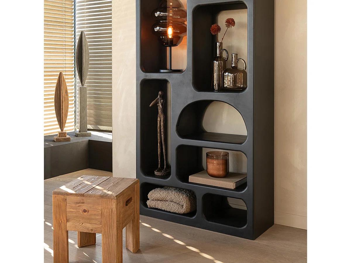 Déco sur Pied en Bois "Luke" 70cm Marron