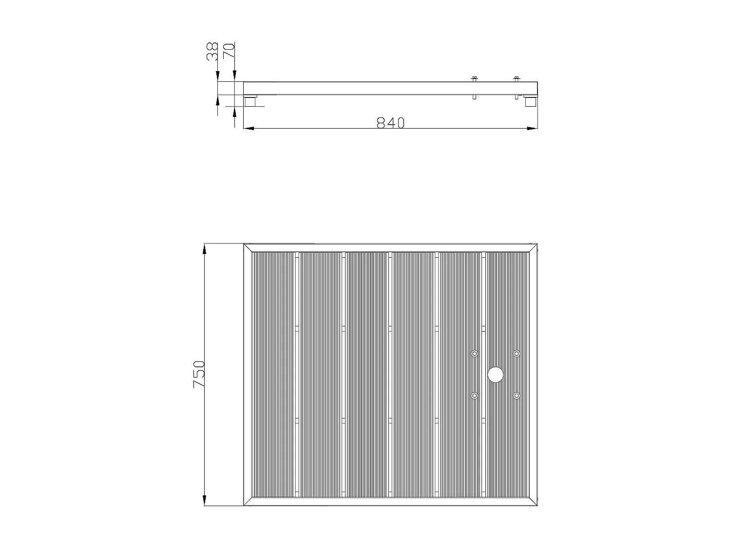 Douche d’extérieur avec dalle – Inox brossé – Argenté – H 230 cm – DESNARO