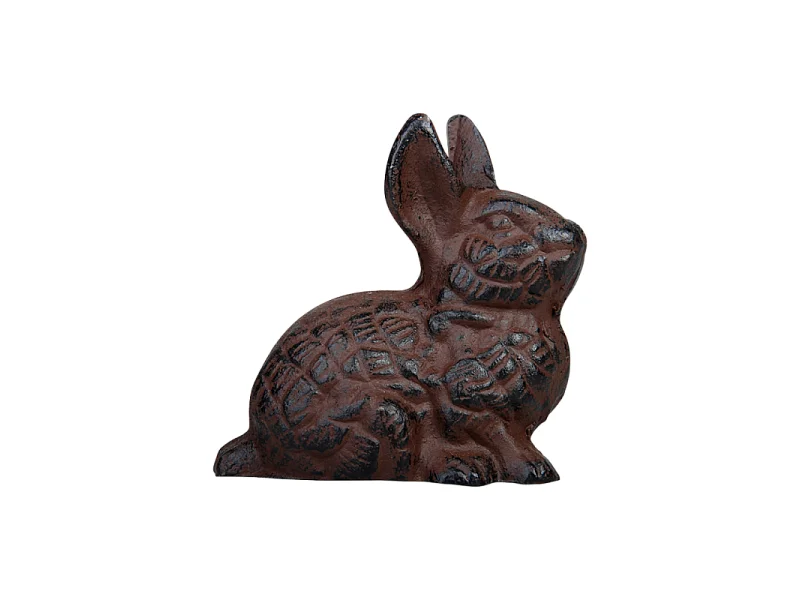Animaux du jardin en fonte (Lot de 4) S - 14,6 × 6,5 × 17,3 cm