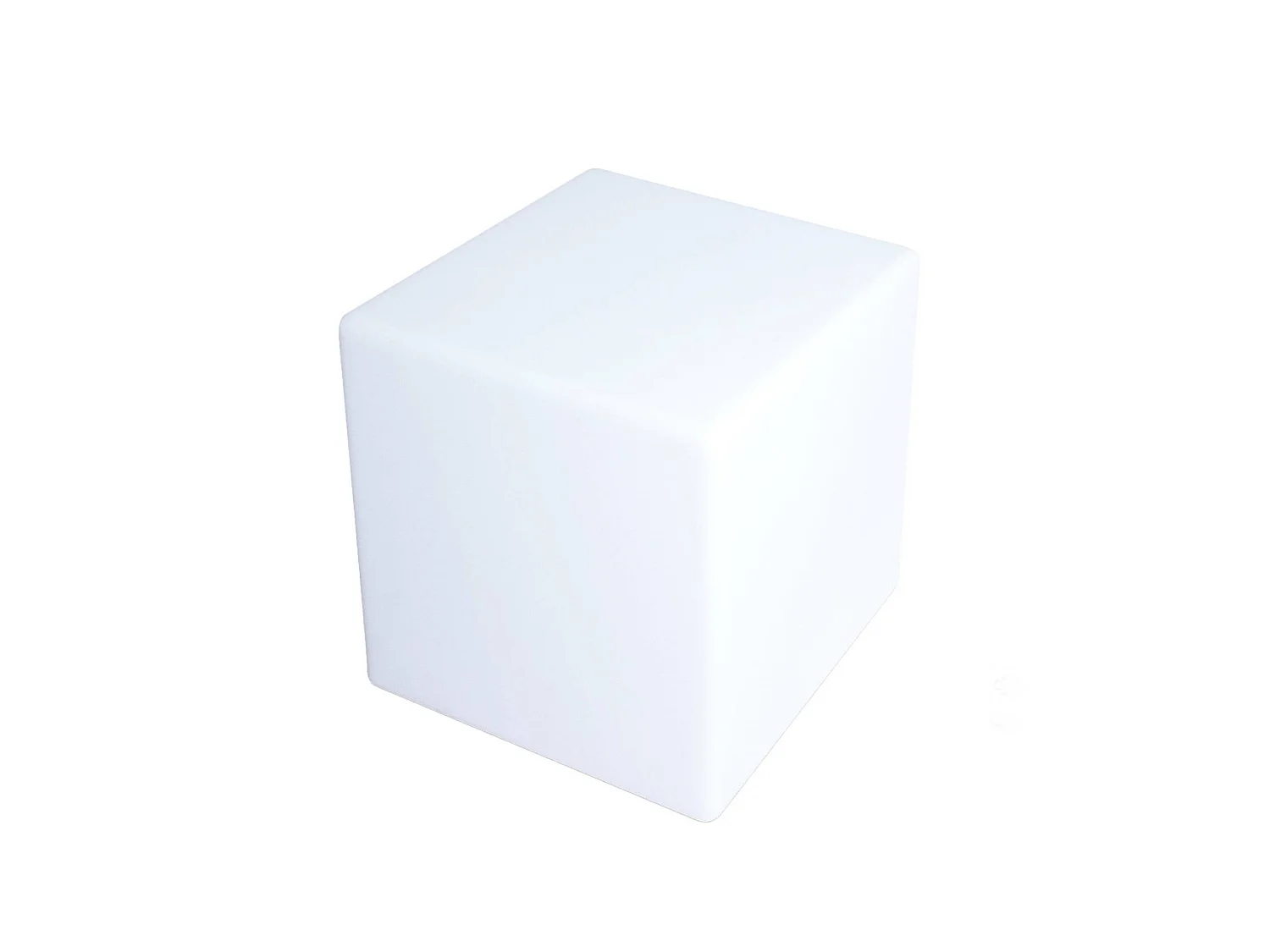 Lampada a cubo led colore bianco con batteria ricaricabile, bianco