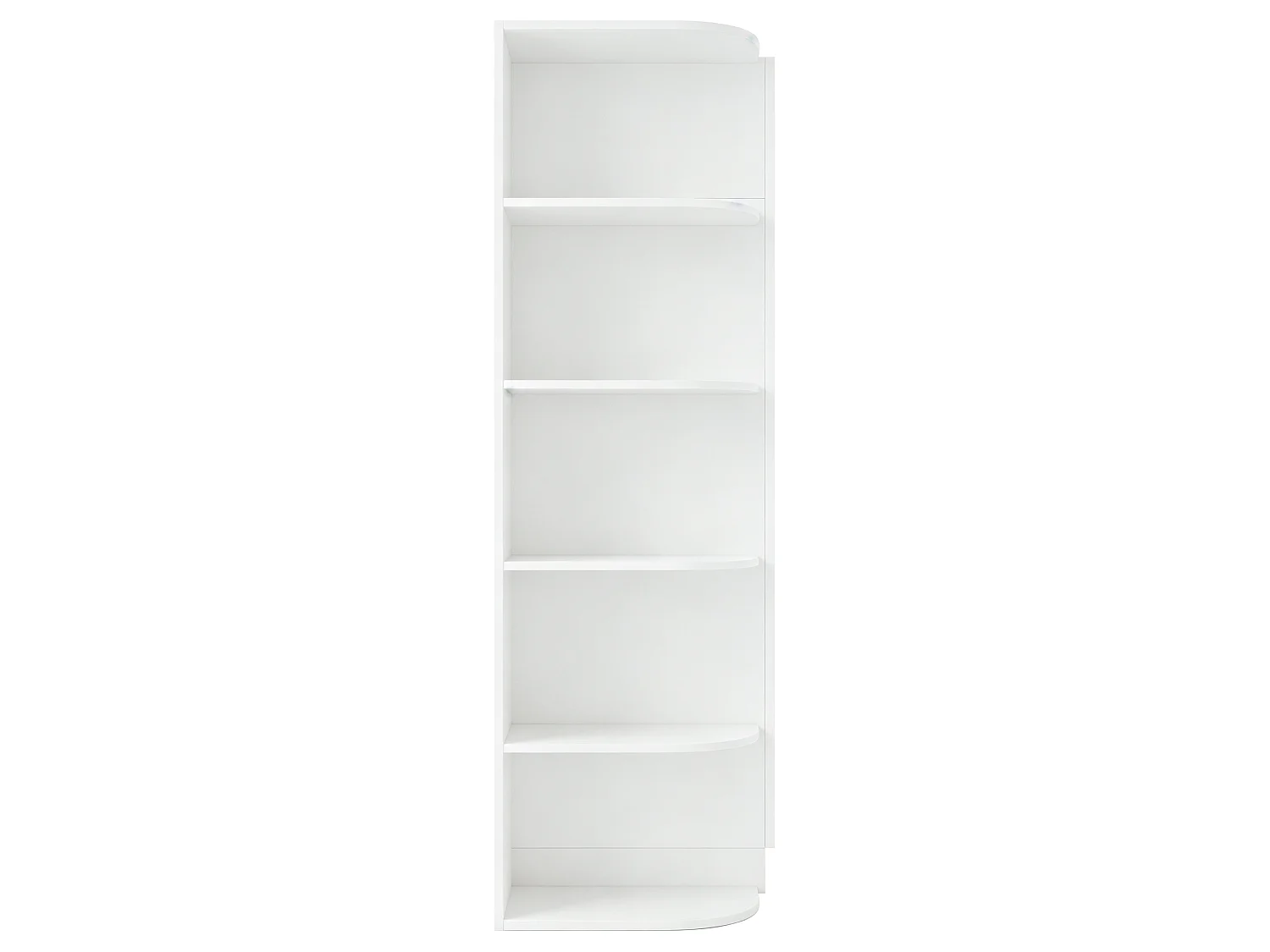 Schrank 90 x 55 x 170 cm - 2 Türen - 1 Schublade - weiß