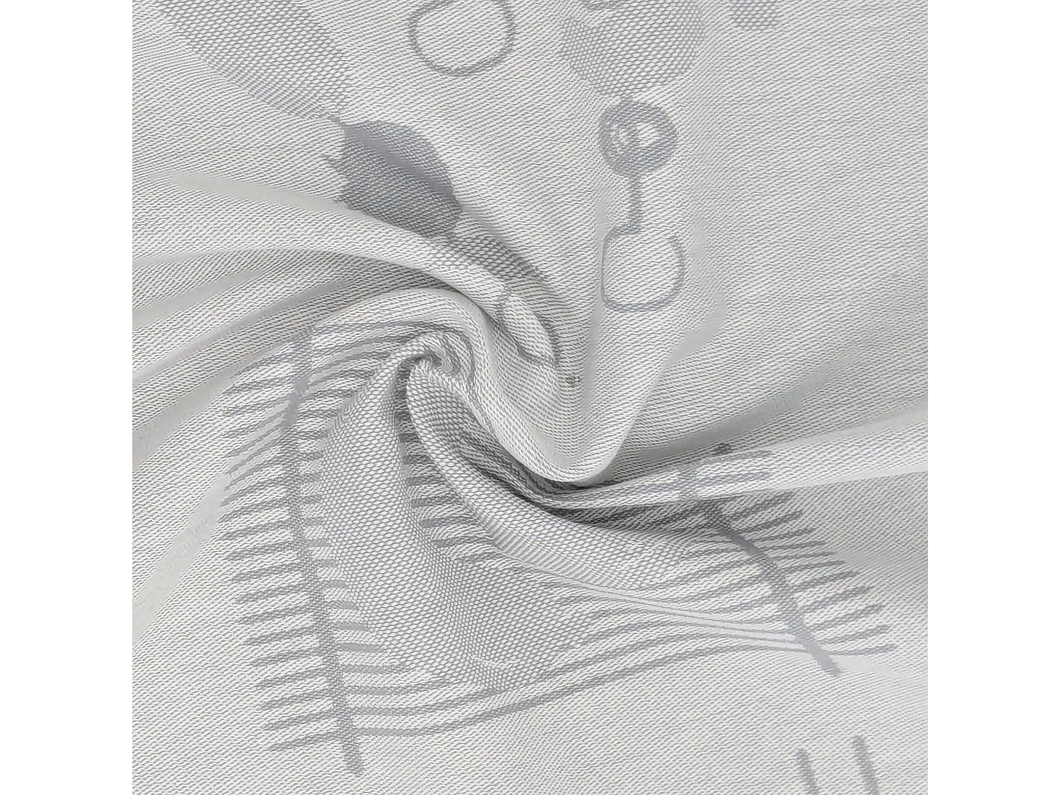 Lot de 2 torchons de cuisine toile collection BARB 50x70 cm gris