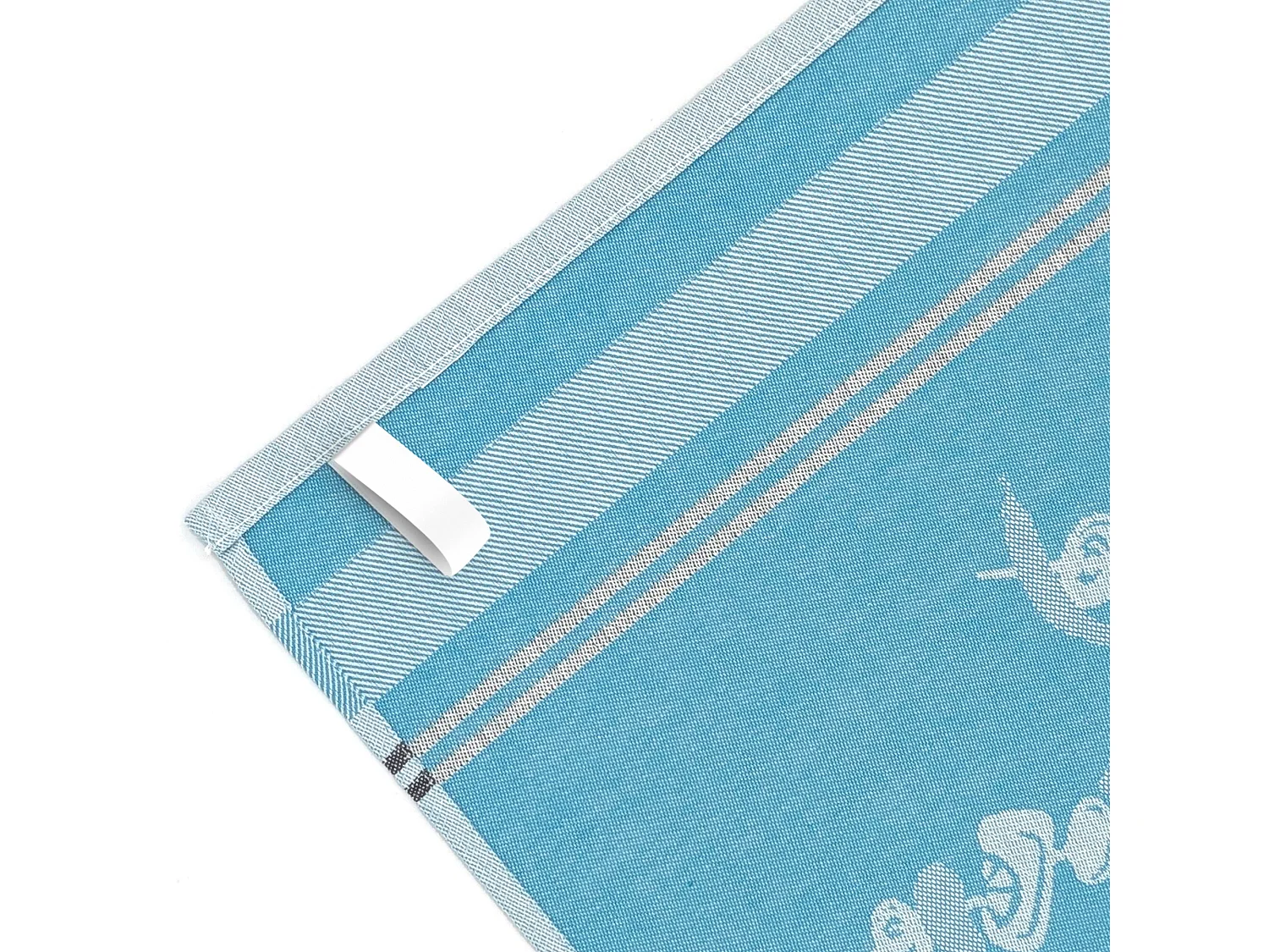 Lot de 2 torchons de cuisine toile collection BARB 50x70 cm vert