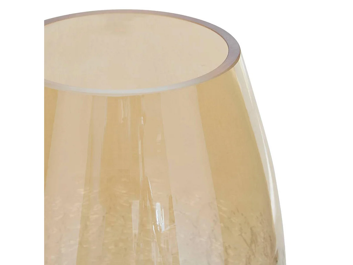 Vase en Verre Craquelé "Alexis" 25cm Transparent