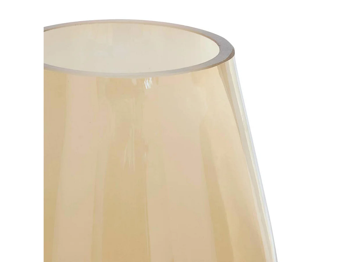 Vase en Verre Craquelé "Alexis" 40cm Transparent