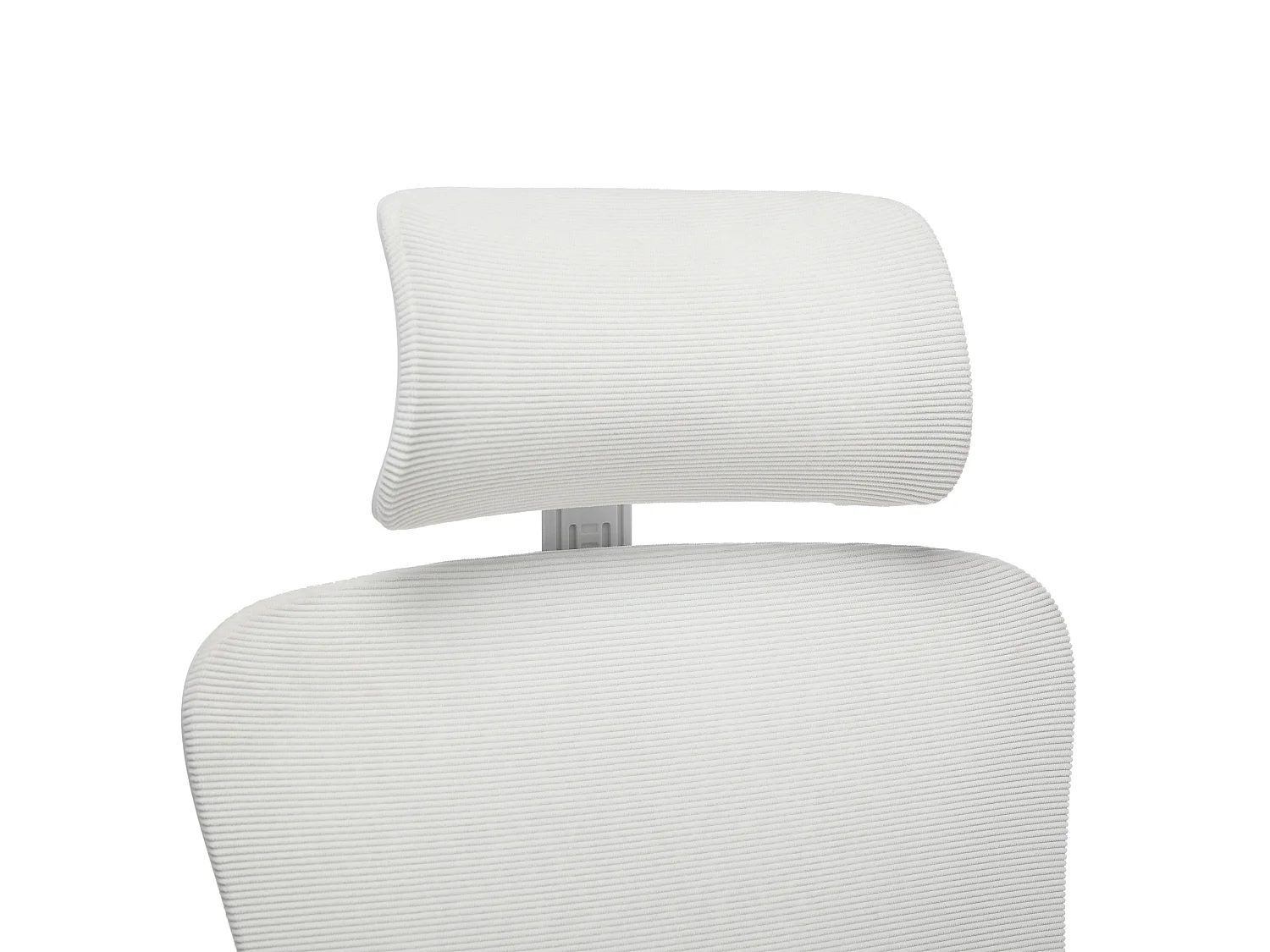 MEUBLES COSY DARVEN Silla de oficina ergonómica giratoria regulable en altura con malla blanca y estructura de plástico