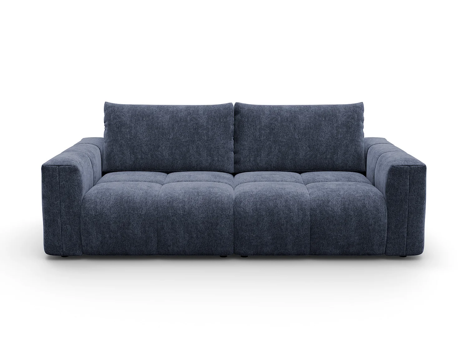 CANAPÉ VERONA 3 places, tissu bleu marine