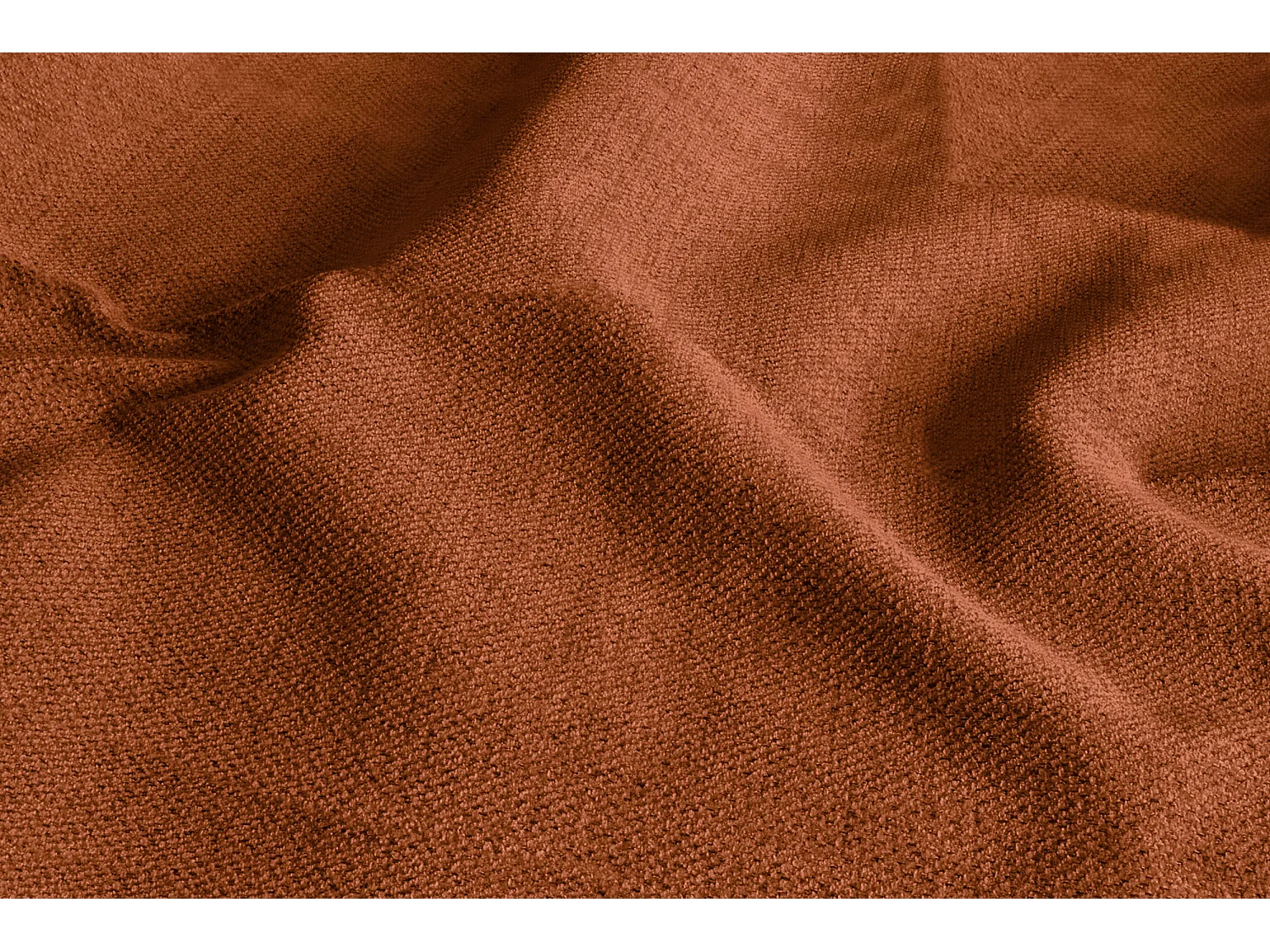 CANAPÉ VERONA 3 places, tissu orange