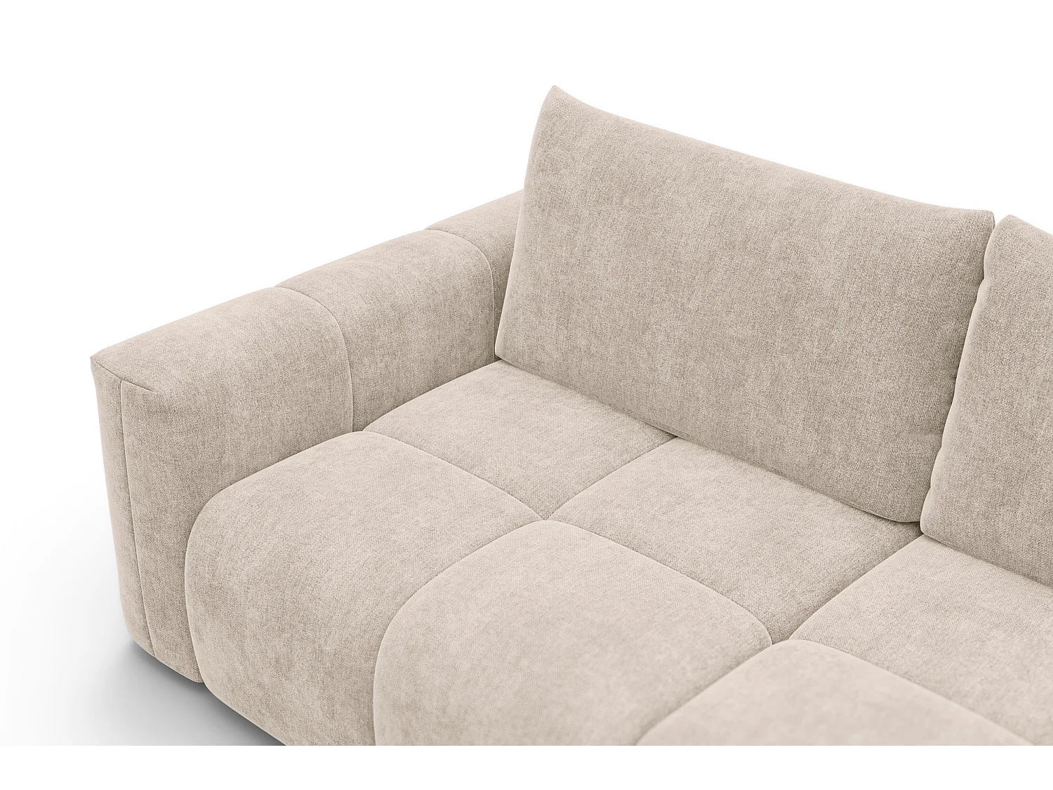 CANAPÉ VERONA 3 places, tissu beige