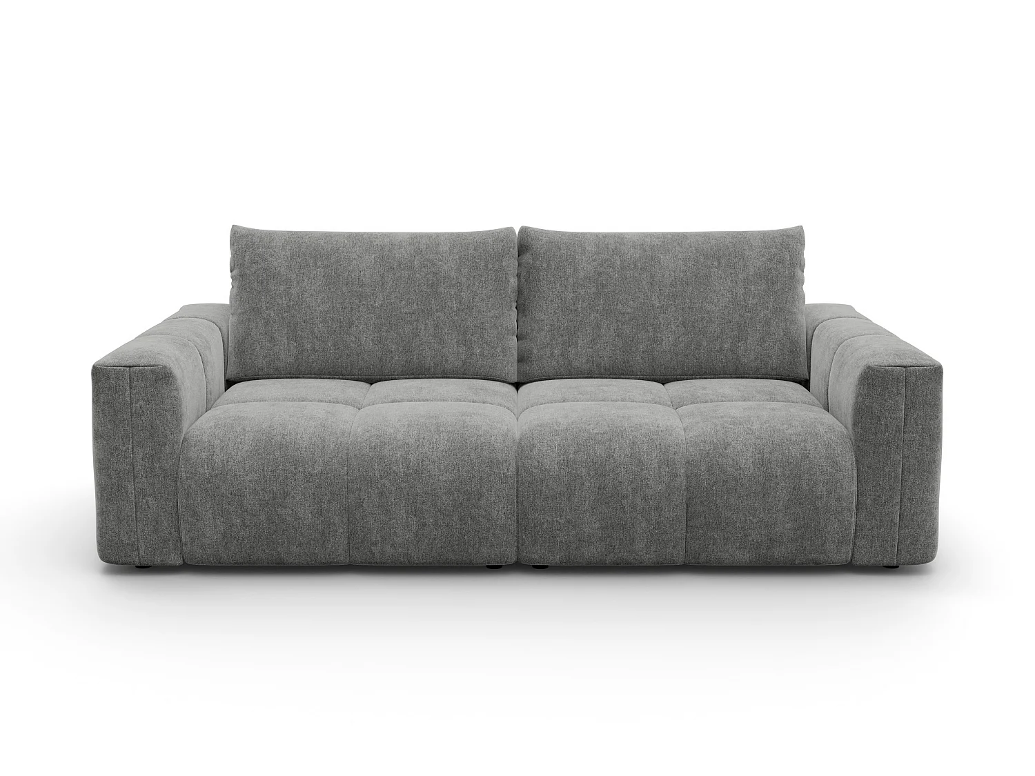 CANAPÉ VERONA 3 places, tissu gris