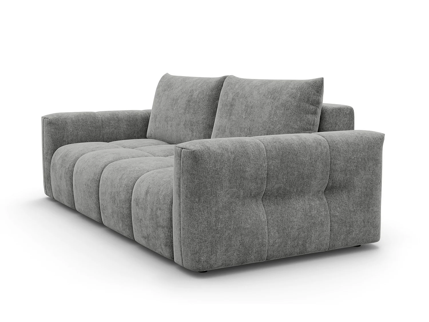 CANAPÉ VERONA 3 places, tissu gris