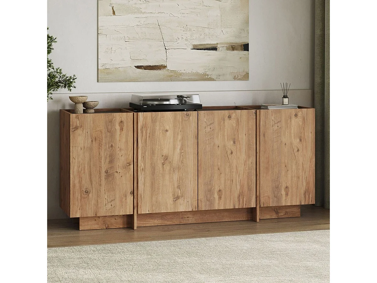 Buffet bas 4 portes L180 cm - ARVEN