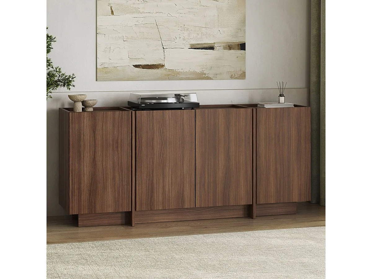 Buffet bas 4 portes L180 cm - ARVEN