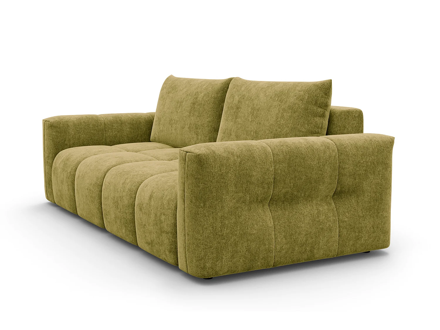 CANAPÉ VERONA 3 places, tissu khaki