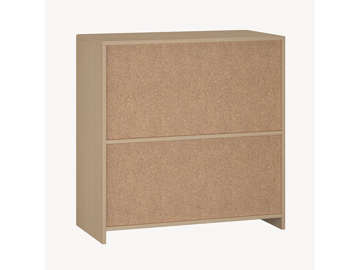 Commode Takranmaa II 79 x 79 x 39 cm effet chêne [en.casa]