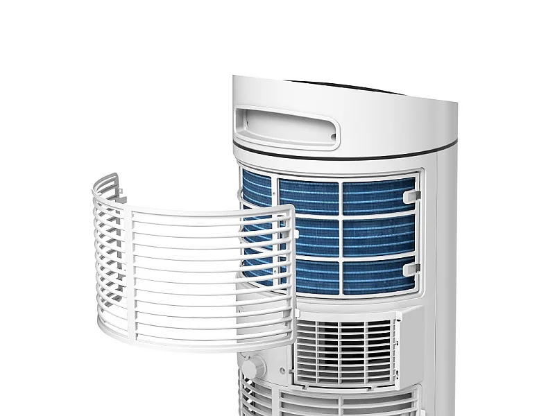 Climatiseur Mobile - 9000 Btu/h - 3 En 1 - Télécommande - Minuterie 24 H
