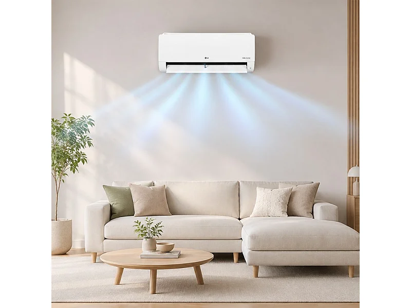 Climatiseur Multi Split Lg 2-en-1 Réversible – 9000 + 12000 Btu – A++ – Wifi