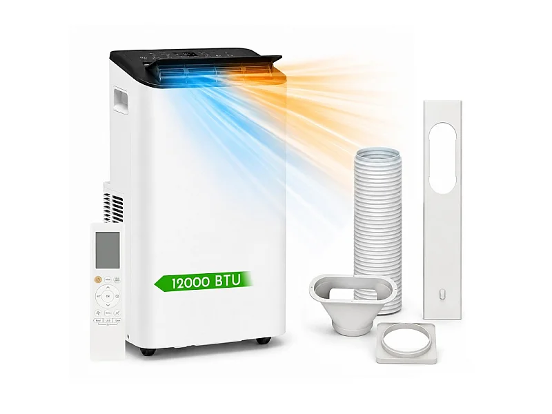 Climatiseur Portable - 12000 Btu - Froid & Chaud