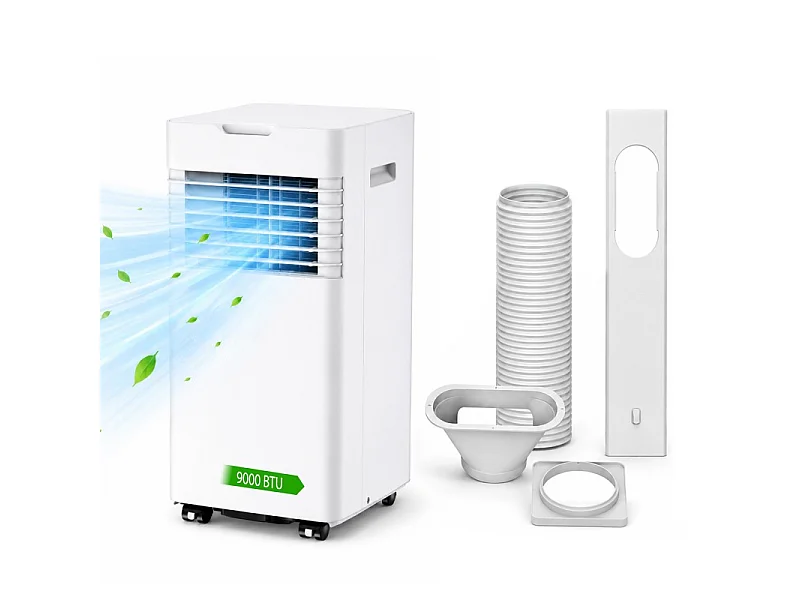 Climatiseur Mobile - Blanc - 9000 Btu/h - 2 Vitesses - 12 à 18 M²