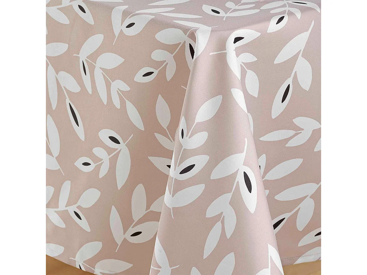 Nappe en Microfibre "Bellys" 140x240cm Naturel