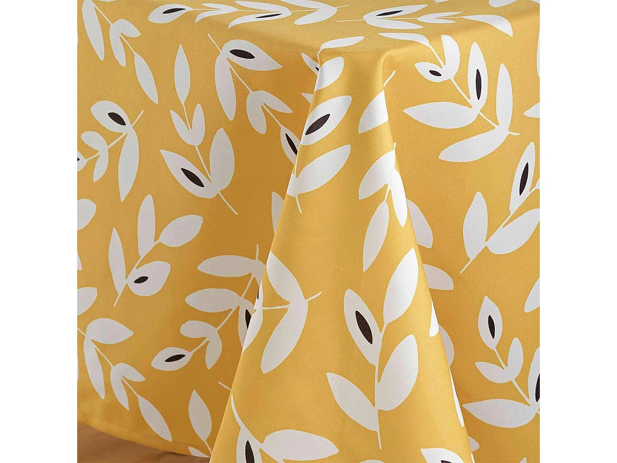 Nappe en Microfibre "Bellys" 140x240cm Jaune