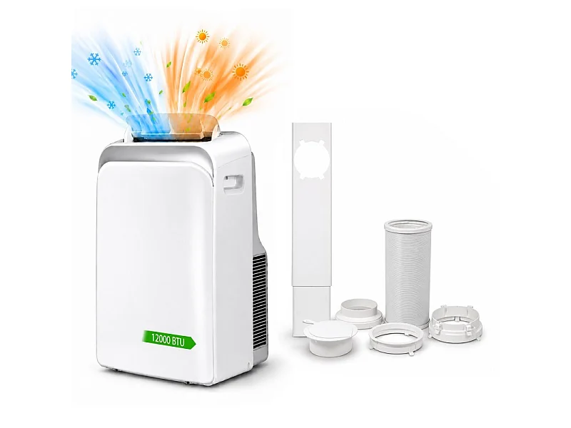 Climatiseur Mobile - 12000 Btu - Froid Et Chaud