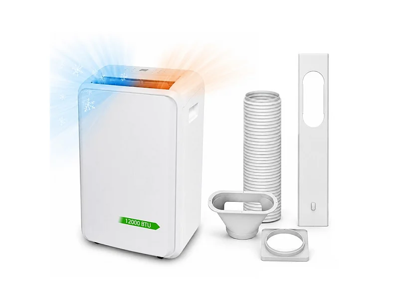 Climatiseur Mobile Réversible - 12 000 Btu - Avec Déshumidification