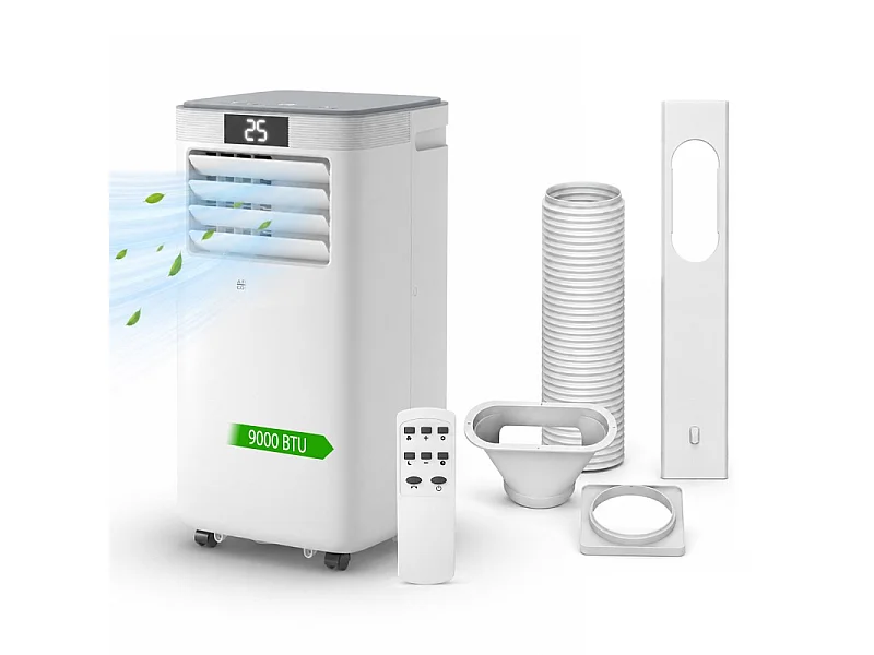 Climatiseur Portable 9000 Btu - Wi-fi - 3-en-1