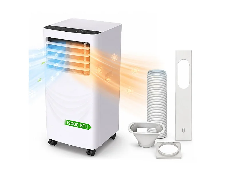 Climatiseur Portable Réversible 12000 Btu - Wi-fi - Froid Et Chaud