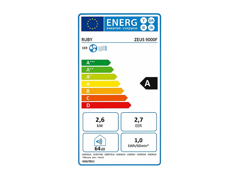 Climatiseur Mobile - 9000 Btu - Wifi
