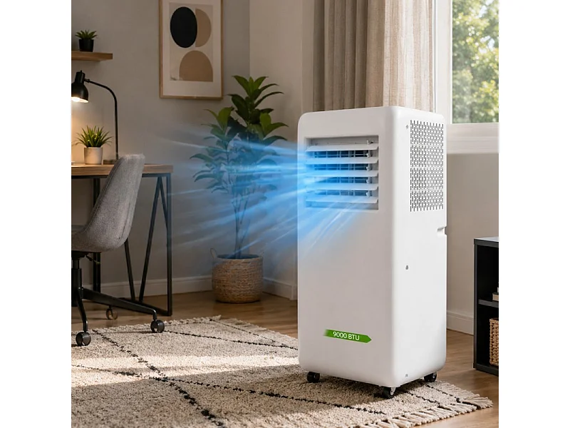 Climatiseur Portable - 9000 Btu - 3 Fonctions