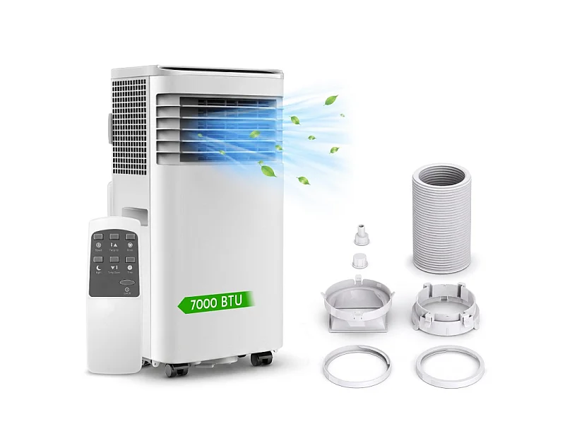 Climatiseur Mobile - 7000 Btu - Télécommande