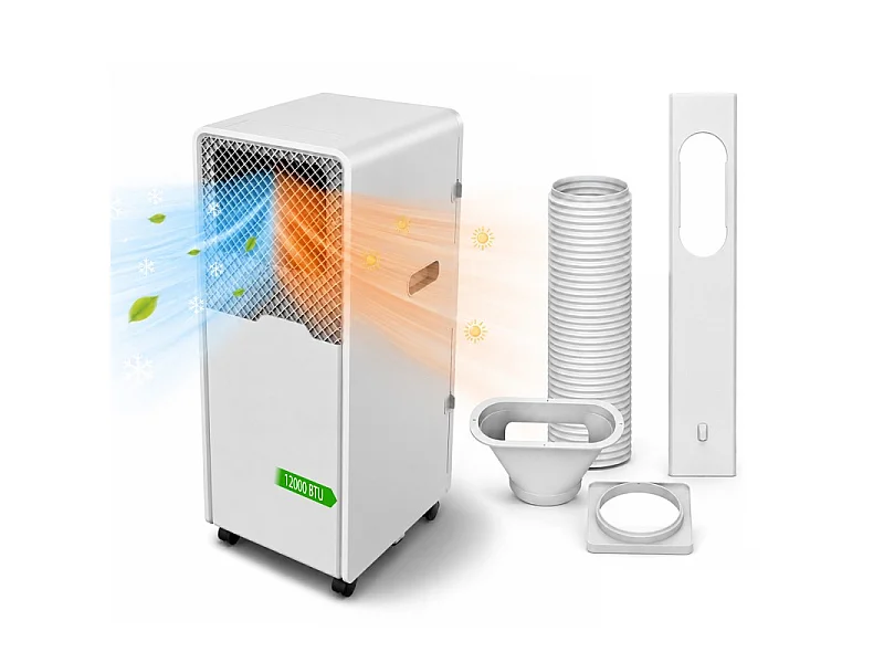 Climatiseur Mobile 12000 Btu - Chaud/froid - Pompe à Chaleur