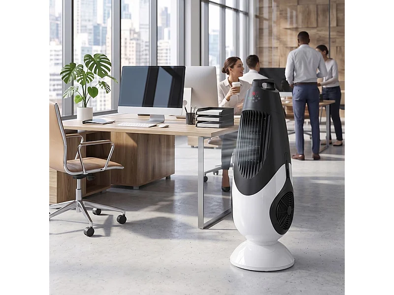 Ventilateur Colonne - 90 W - 4 Vitesses - Oscillation