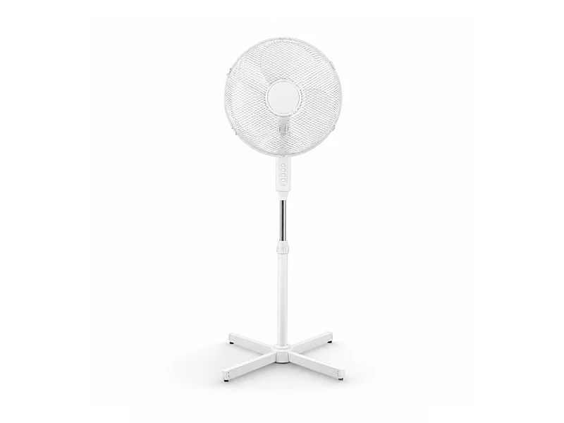 Ventilateur Sur Pied Silencieux 40 Cm – Blanc 40w