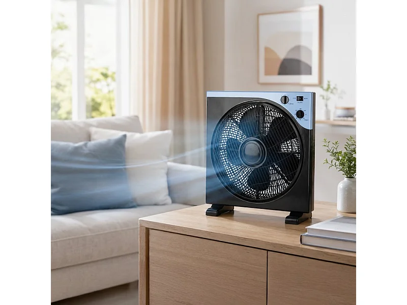 Ventilateur Sol Et Table 30 Cm – Oscillation 360