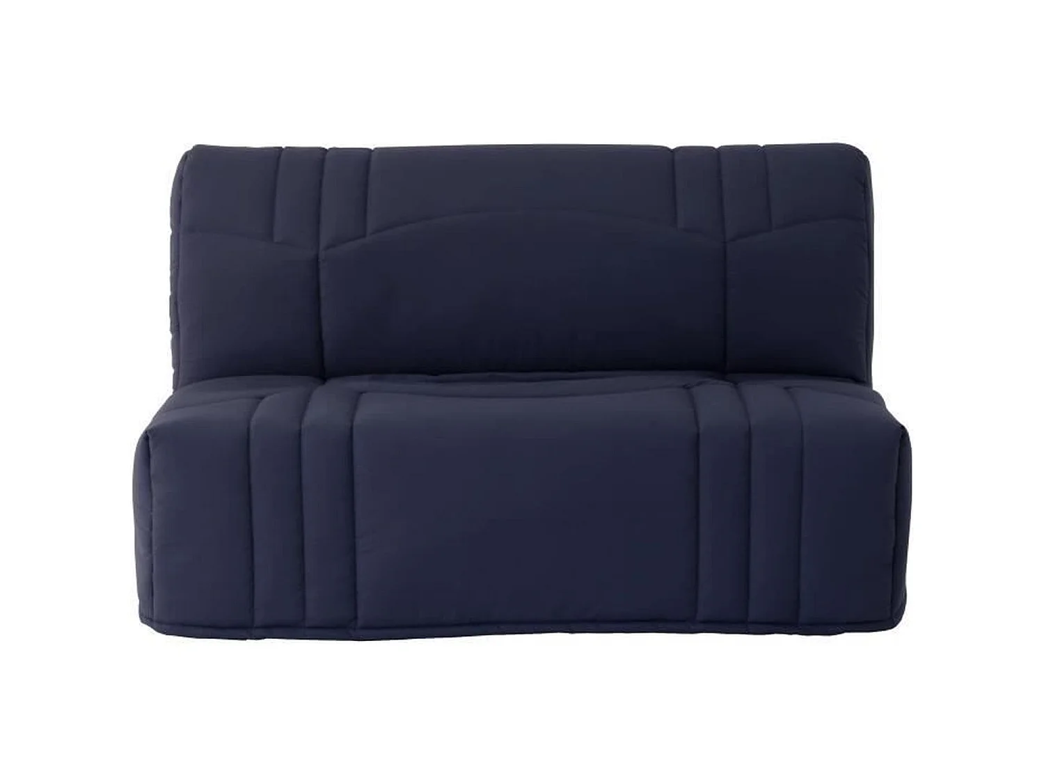 Banquette BZ - Tissu 100% Coton bleu foncé - Couchage 140 x 190 cm