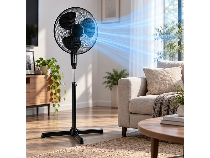 Ventilateur Sur Pied Silencieux - ø 40 Cm – 40w