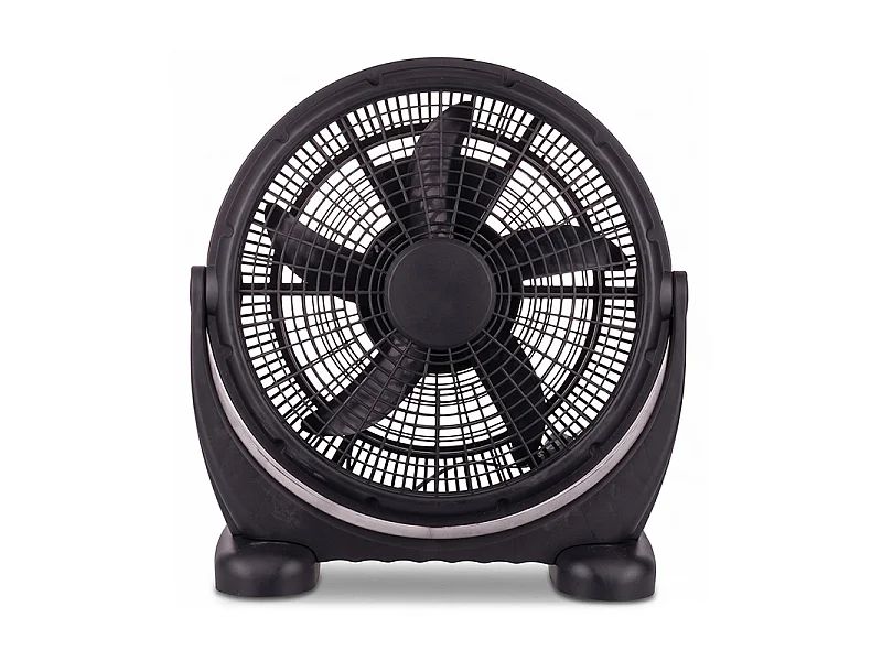 Ventilateur De Sol Et Table Rond Inclinable 36 Cm – Noir 50w