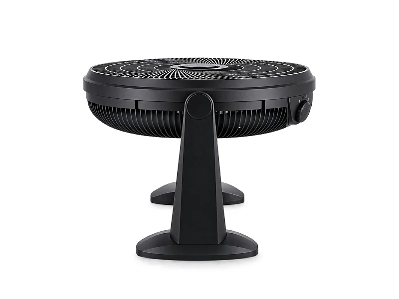 Ventilateur De Sol Et Table Rond Inclinable 36 Cm – Noir 50w