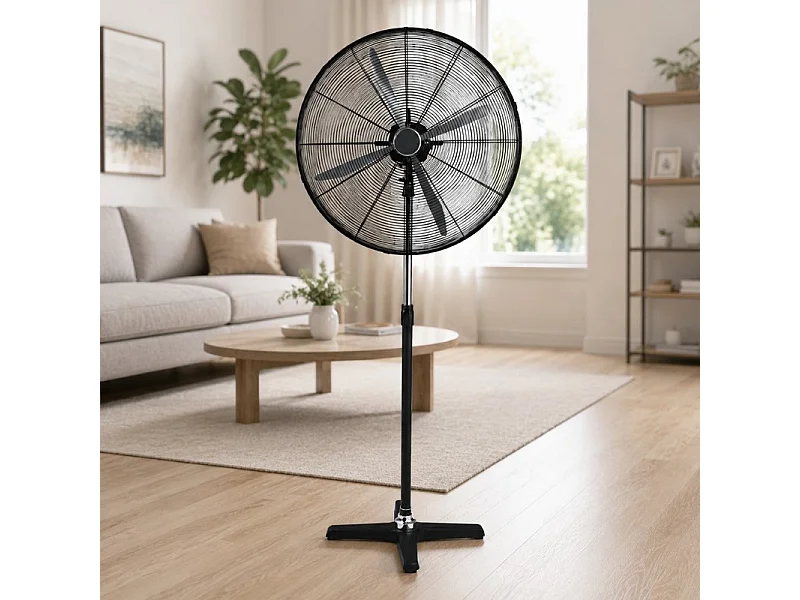 Ventilateur Industriel Sur Pied - 75 Cm - 285 W - 3 Vitesses