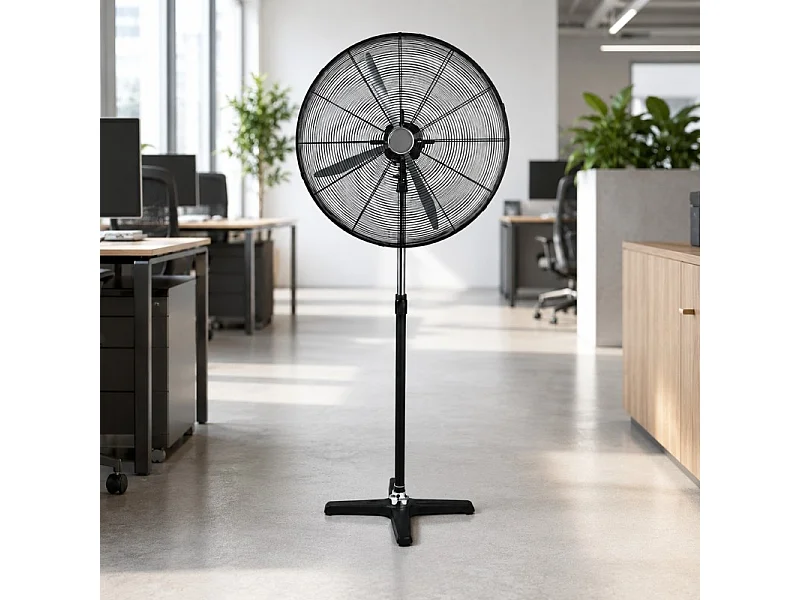 Ventilateur Industriel Sur Pied - 75 Cm - 285 W - 3 Vitesses
