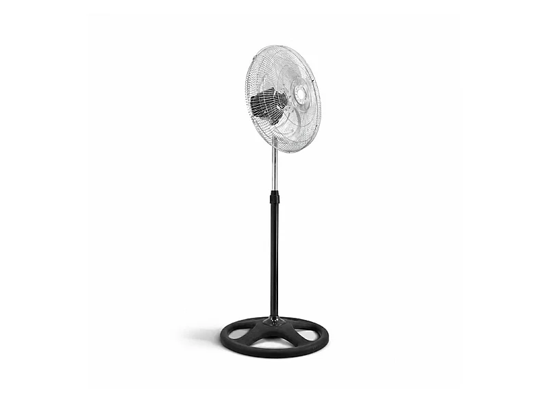 Ventilateur Modulable 3-en-1 (pied, Bureau, Sol) 45 Cm – Métal 55w