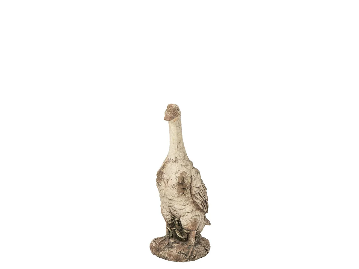 Statue Oie Extérieur "Quentin" 55cm Beige