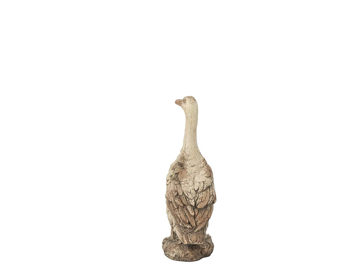 Statue Oie Extérieur "Quentin" 55cm Beige