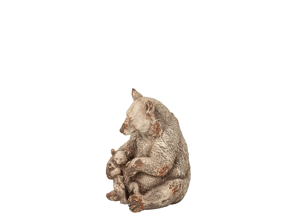 Statuette Ours Extérieur "Livio" 37cm Marron